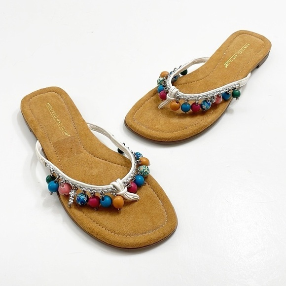 Montego Bay Club beaded sandals - Picture 1 of 7